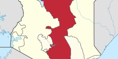 نقشه استان شرقی کنیا